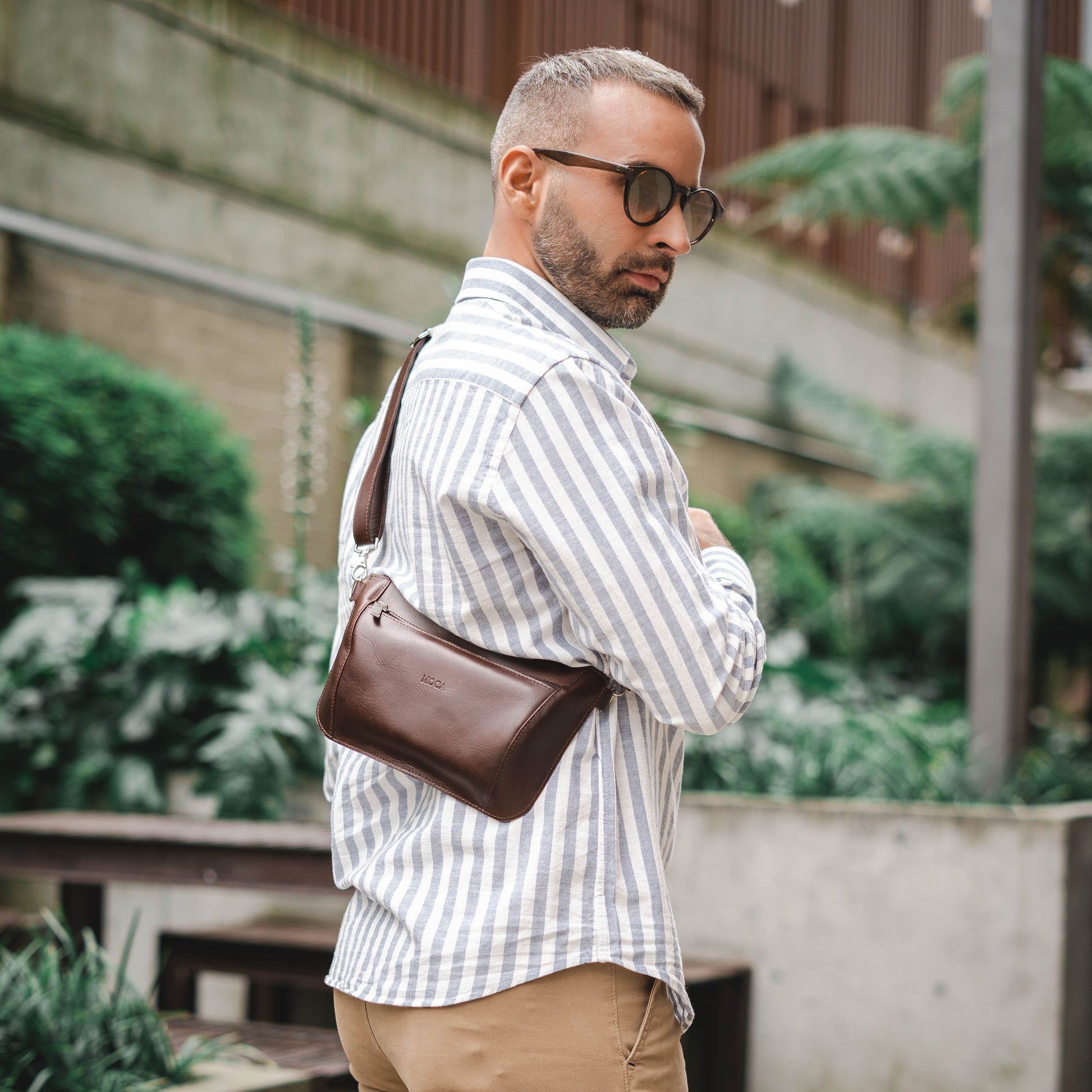 Canguro de Cuero Tolke Unisex - Main Image