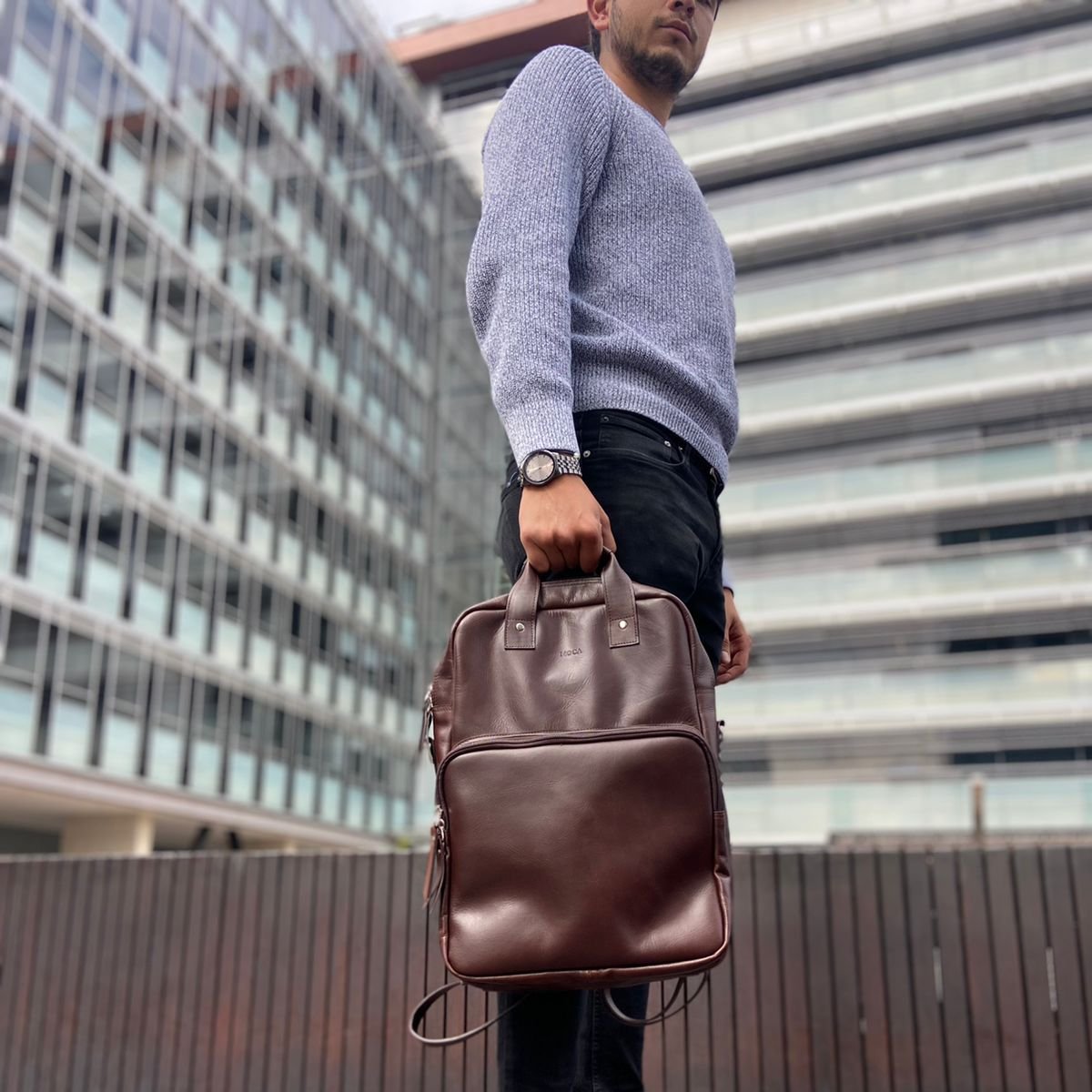 Morral de Cuero Mart